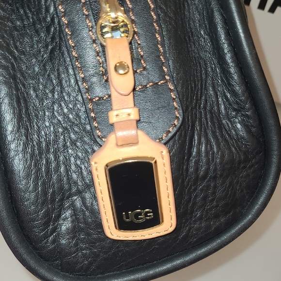UGG Black Leather Women's Bag - Picture 10 of 14